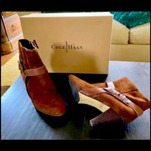 Cole Haan Suede Booties 7.5M